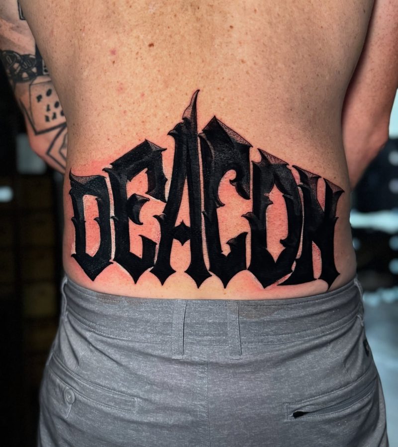 Tatuaje grande en la espalda