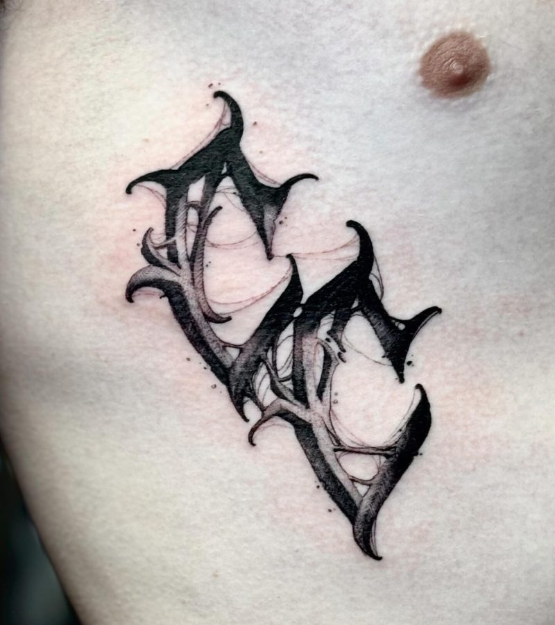 Tatuaje lettering elegante y limpio, estilo personalizado en Golden Tears Tattoo Barcelona